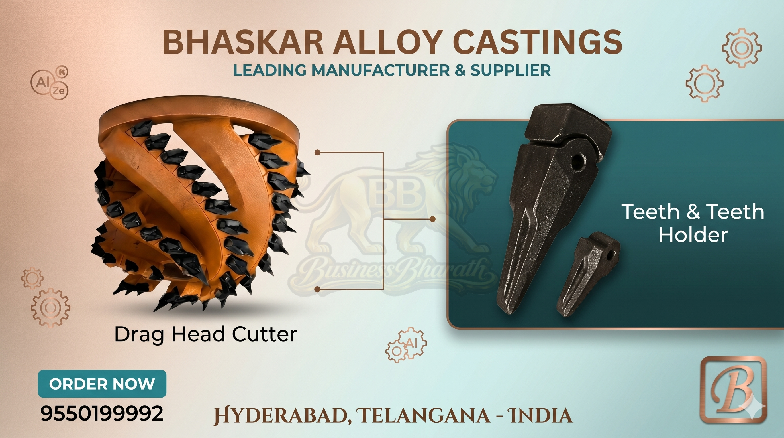 Drag Head Cutter Teeth & Teeth Holder: Essential Components for Efficient Dredging Operations