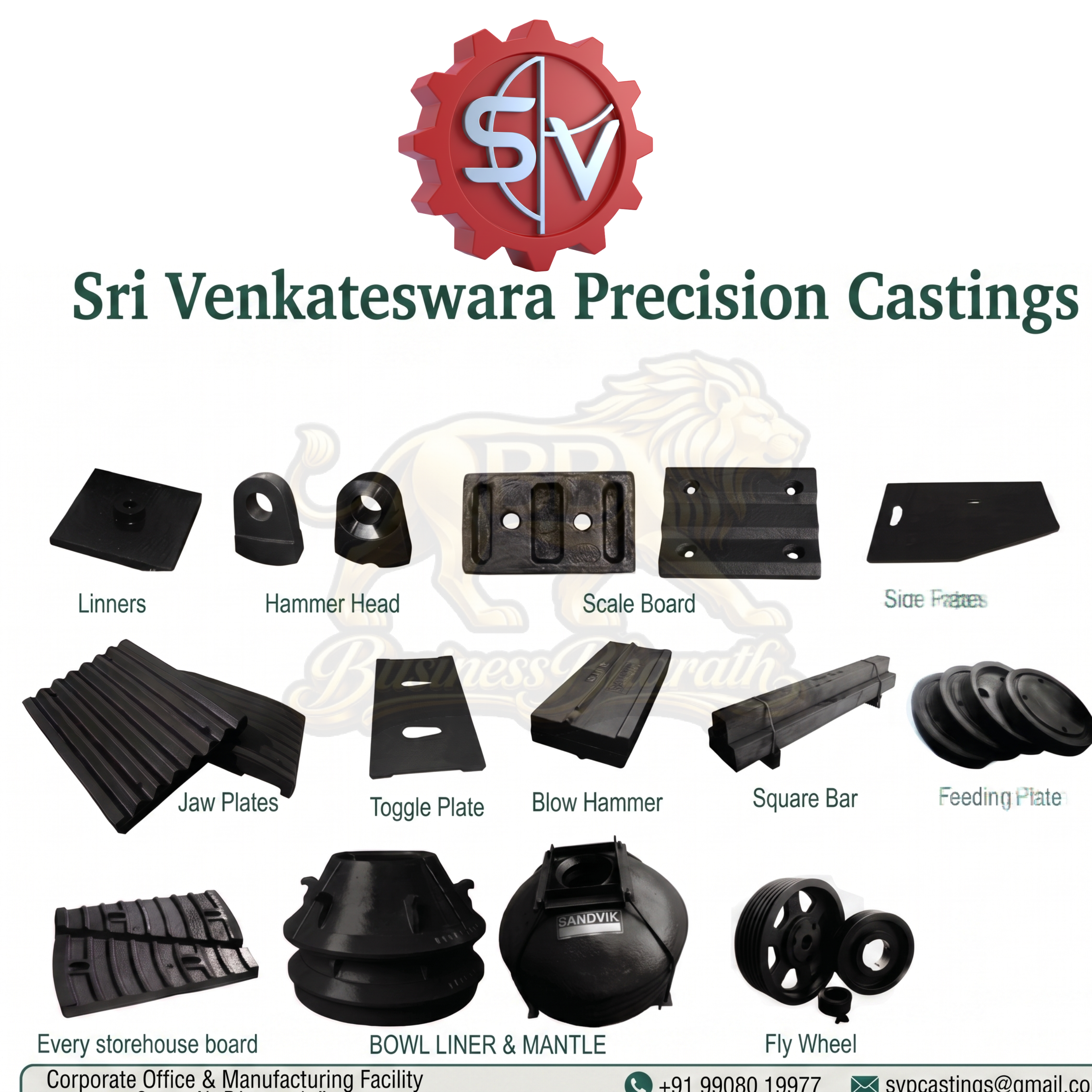 Sri Venkateswara Precision Castings | Precision Engineering & Industrial Castings