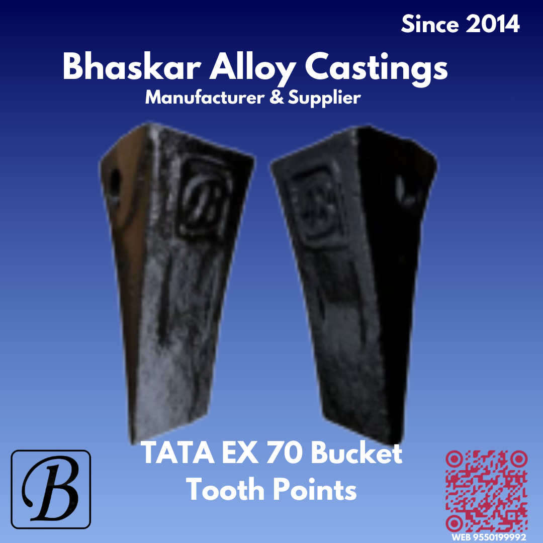 TATA 210 RC TATA Hitachi Bucket Tooth Point - Image 2