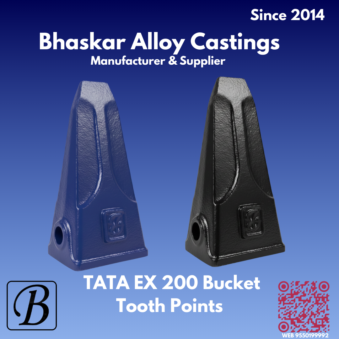 TATA 210 RC TATA Hitachi Bucket Tooth Point - Image 9