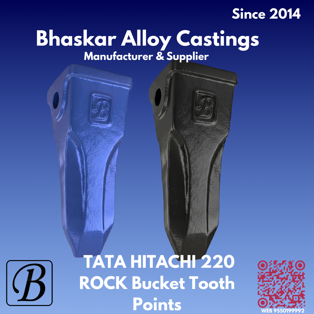 TATA 210 RC TATA Hitachi Bucket Tooth Point - Image 5