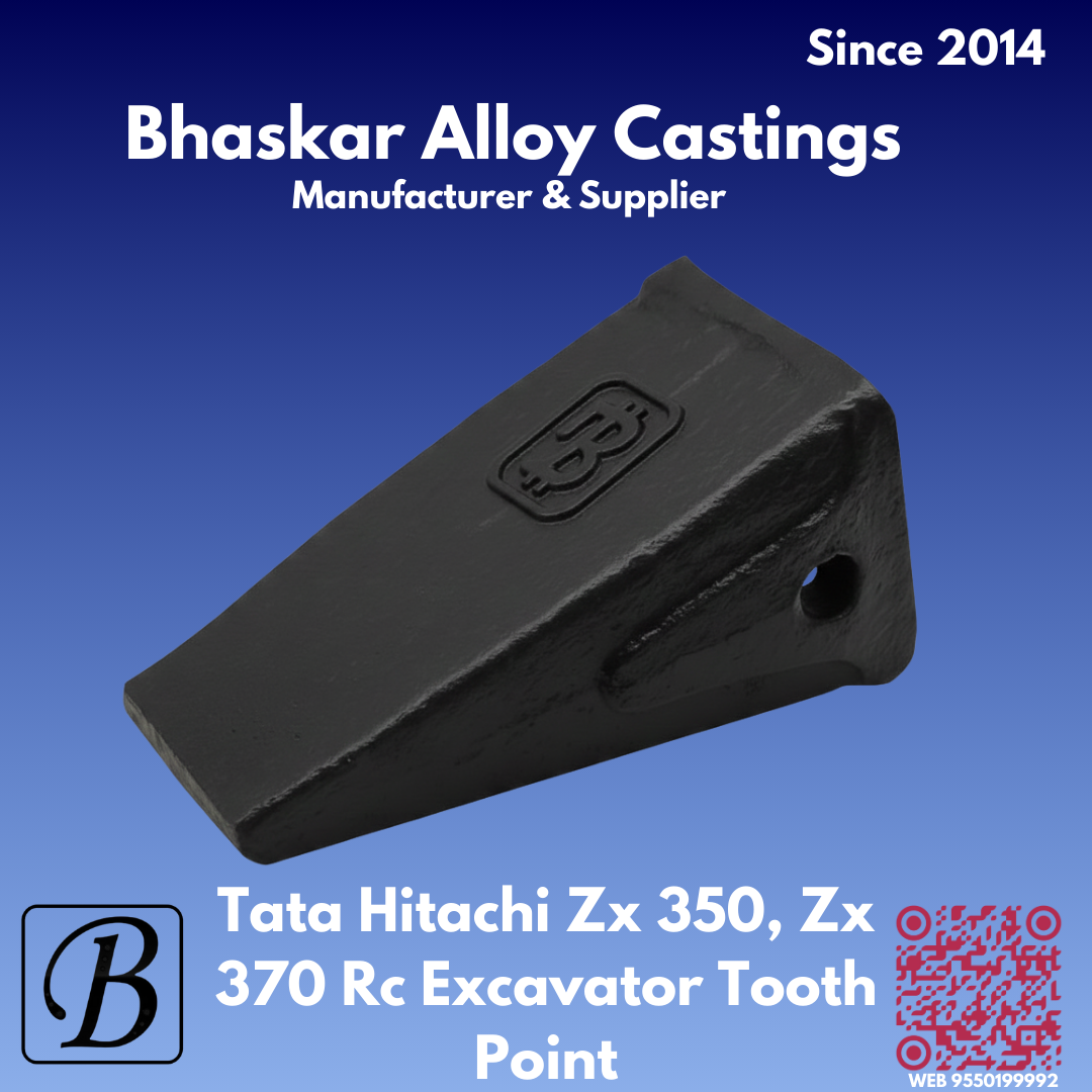 TATA 210 RC TATA Hitachi Bucket Tooth Point - Image 4