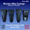 TATA 210 RC TATA Hitachi Bucket Tooth Point