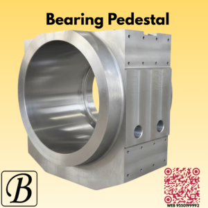 Industrial bearing pedestal casting