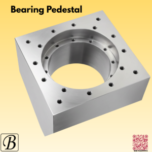 Industrial bearing pedestal casting